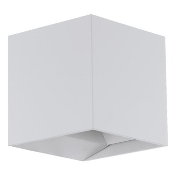 Eglo 79214 - LED sieninis lauko šviestuvas CALPINO 2xLED/3,3W/230V 3000K IP54 balta