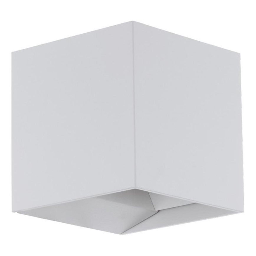 Eglo 79214 - LED sieninis lauko šviestuvas CALPINO 2xLED/3,3W/230V 3000K IP54 balta