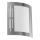 Eglo 79282 - Lauko sieninis šviestuvas CITY 1xE27/60W/230V blizgus chromas IP44