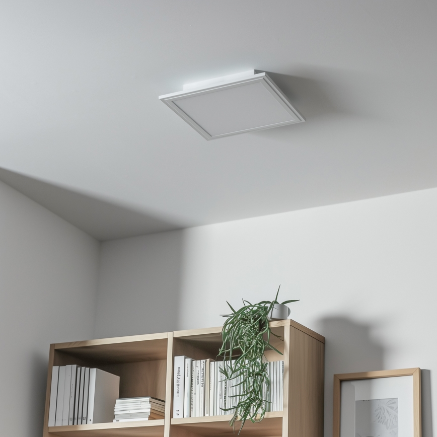 Eglo 79322 - LED Pritemdomas lubinis šviestuvas SALOBRENA LED/16W/230V 4000K 30x30 cm balta