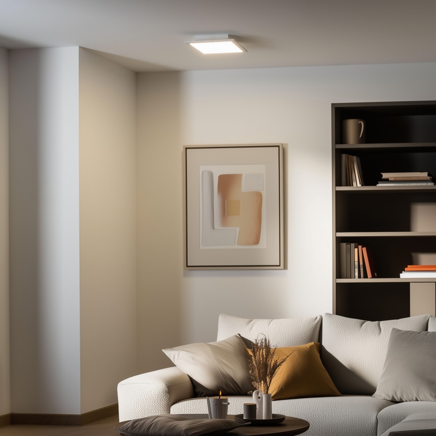 Eglo 79322 - LED Pritemdomas lubinis šviestuvas SALOBRENA LED/16W/230V 4000K 30x30 cm balta