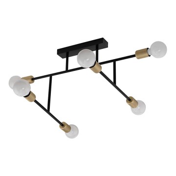 Eglo 79356 - Pakabinamas sietynas BELSIANA 6xE27/40W/230V