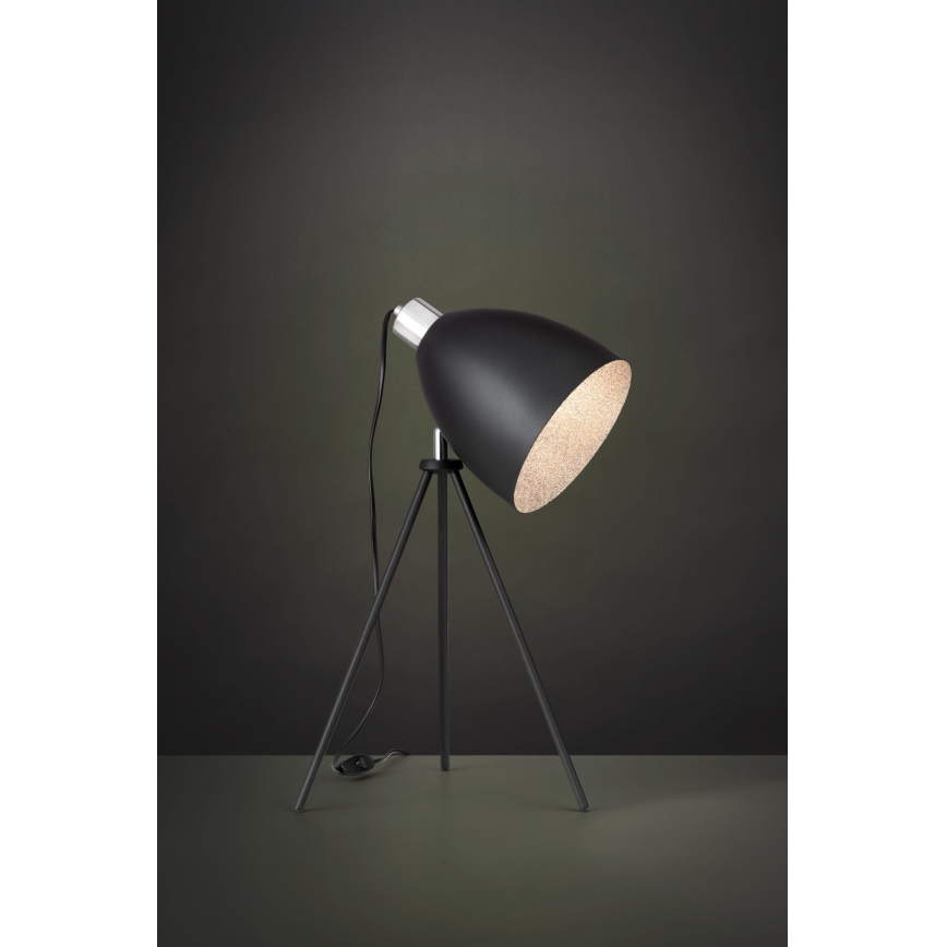 Eglo 79378 - Stalinis šviestuvas MAREPERLA 1xE27/60W/230V juodas