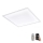 Eglo 79467 - LED Pritemdomas lubinis šviestuvas POZZALLO LED/21W/230V 2700-6500K 45x45 cm balta + nuotolinio valdymo pultas
