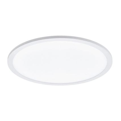 Eglo 79469 - LED Pritemdomas lubinis šviestuvas POZZALLO LED/21W/230V 2700-6500K balta + nuotolinio valdymo pultas