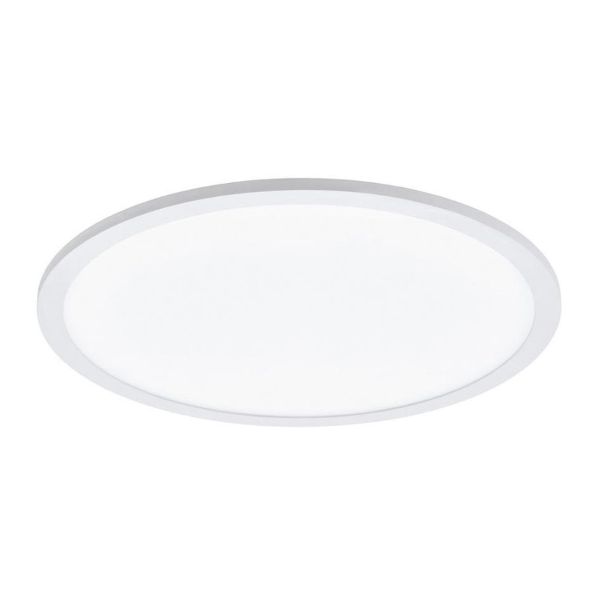 Eglo 79469 - LED Pritemdomas lubinis šviestuvas POZZALLO LED/21W/230V 2700-6500K balta + nuotolinio valdymo pultas