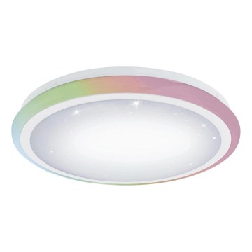 Eglo 79512 - dimeriuojamas LED RGB lubinis šviestuvas LIPARI LED/24W/230V + nuotolinis valdymas
