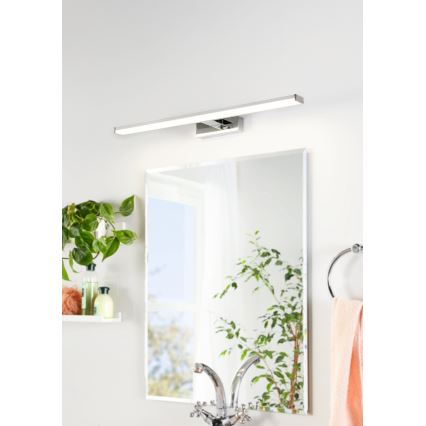 Eglo 79533 - LED vonios veidrodžio apšvietimas SARNOR LED/11W/230V 60 cm IP44 blizgus chromas