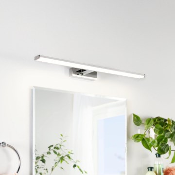 Eglo 79533 - LED vonios veidrodžio apšvietimas SARNOR LED/11W/230V 60 cm IP44 blizgus chromas
