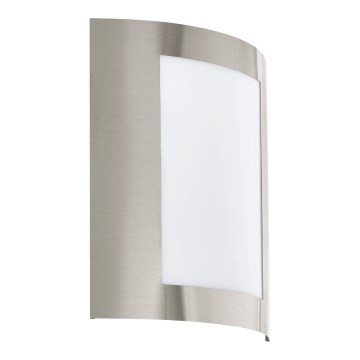 Eglo 79592 - Lauko sieninis šviestuvas FIDELIDAD 1xE27/60W/230V IP44 matinis chromas