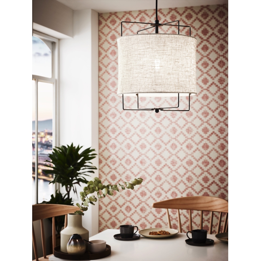 Eglo 79644 - Pakabinamas sietynas BRIDEKIRK 1xE27/40W/230V