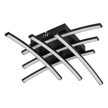 Eglo 79747 - LED lubinis šviestuvas BERYL LED/25,2W/230V 4000K juodas