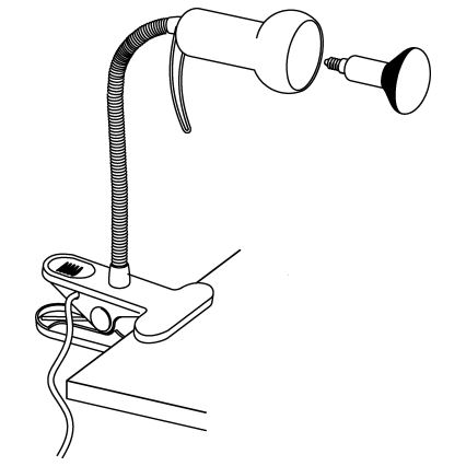 Eglo - Šviestuvas su gnybtu 1xE14/40W/230V