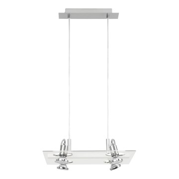 Eglo 82215 - Pakabinamas šviestuvas FOCUS 4xGU10/50W/230V