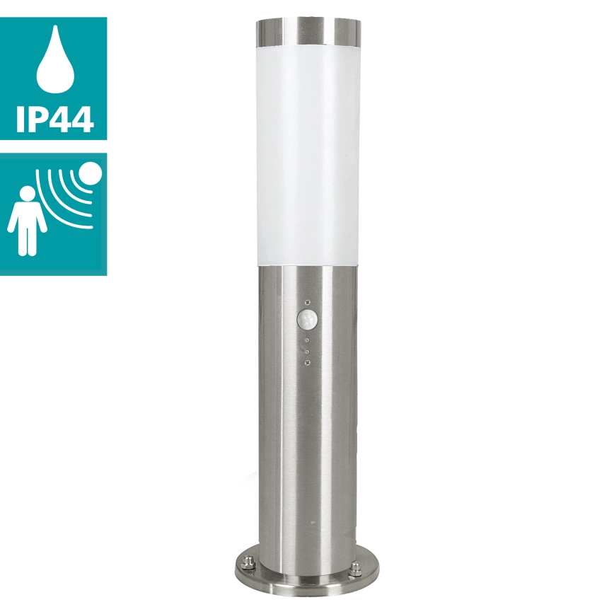 EGLO - Lauko šviestuvas su jutikliu 1xE27/15W/230V IP44