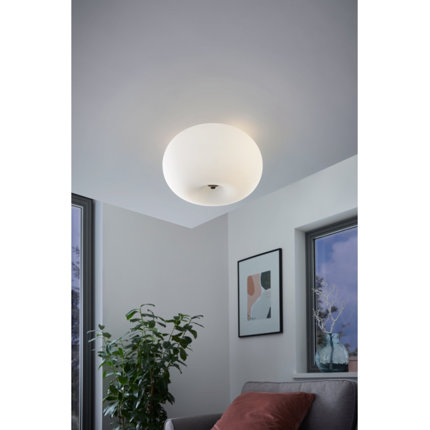 EGLO - Lubinis šviestuvas OPTICA 2xE27/60W diametras 28 cm