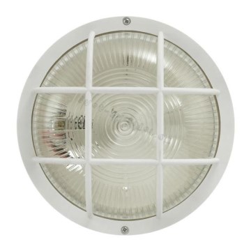 EGLO 88807 - Sieninis lauko šviestuvas ANOLA 1xE27/40W baltas