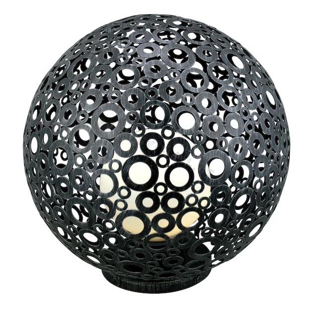 EGLO 89565 - Lauko šviestuvas FERROTERRA sidabrinis-juoda patina