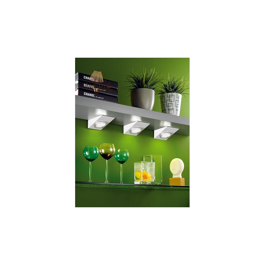 Eglo 89606 - KOMPLEKTAS 3x akcentinis šviestuvas KOB 1 3xGX53/7W/230V