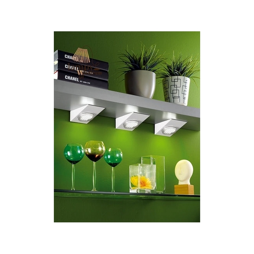 Eglo 89608 - KOMPLEKTAS 3x akcentinis šviestuvas KOB 3xGX53/7W/230V