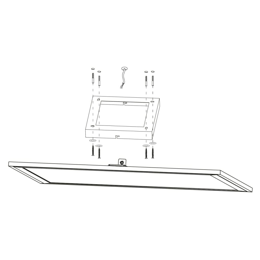 Eglo - LED Reguliuojamas lubinis šviestuvas LED/21,5W/230V baltas ZigBee