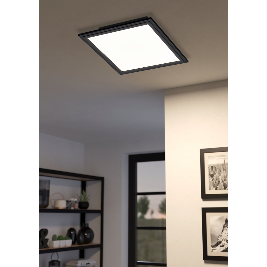Eglo - LED Reguliuojamas lubinis šviestuvas LED/15,3W/230V juodas ZigBee