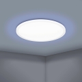 Eglo 900086 - LED RGBW Reguliuojamas lubinis šviestuvas ROVITO-Z LED/14,6W/230V 2700-6500K diametras 29,5 cm balta