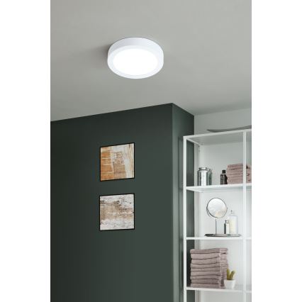 Eglo - reguliuojamas vonios kambario lubų LED šviestuvas LED/16,5W/230V 2700-6500K IP44 ZigBee skersmuo 21 cm