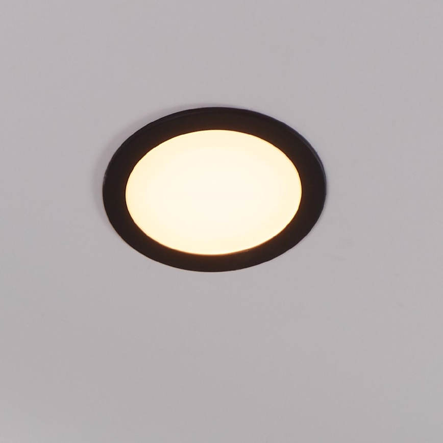 Eglo - LED Reguliuojamas vonios įleidžiamas šviestuvas LED/10,5W/230V 2700-6500K IP44 ZigBee