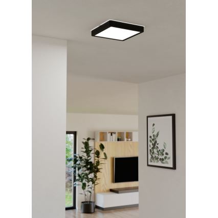 Eglo - reguliuojamas vonios lubinis LED šviestuvas LED/16,5W/230V IP44 ZigBee 21x21 cm