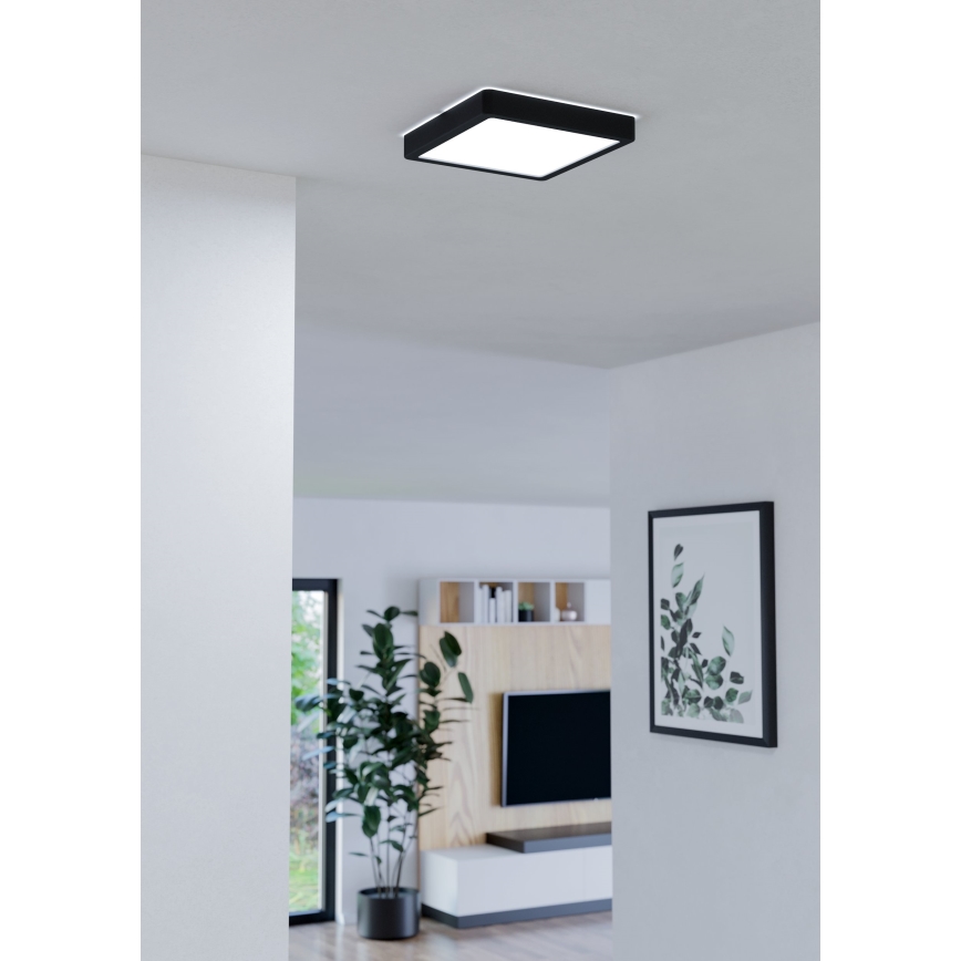 Eglo - reguliuojamas vonios lubinis LED šviestuvas LED/16,5W/230V IP44 ZigBee 21x21 cm