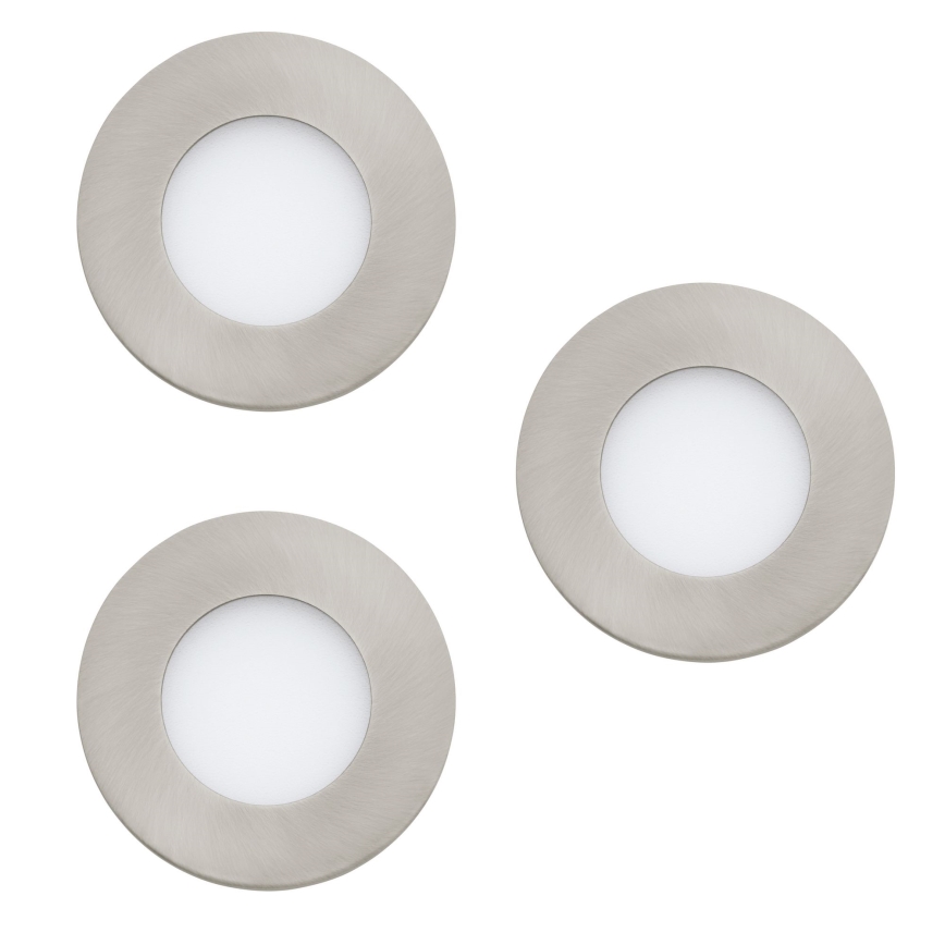 Eglo - ADA 3x LED reguliuojamas vonios kambario šviestuvas FUEVA-Z 2,8W/230V IP44