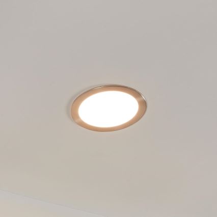 Eglo - LED dimeriuojamas vonios įleidžiamas šviestuvas LED/10,5W/230V IP44 ZigBee skersmuo 16,5 cm
