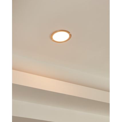 Eglo - LED dimeriuojamas vonios įleidžiamas šviestuvas LED/10,5W/230V IP44 ZigBee skersmuo 16,5 cm