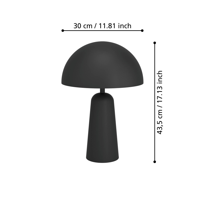 Eglo - Stalinė lempa 1xE27/40W/230V