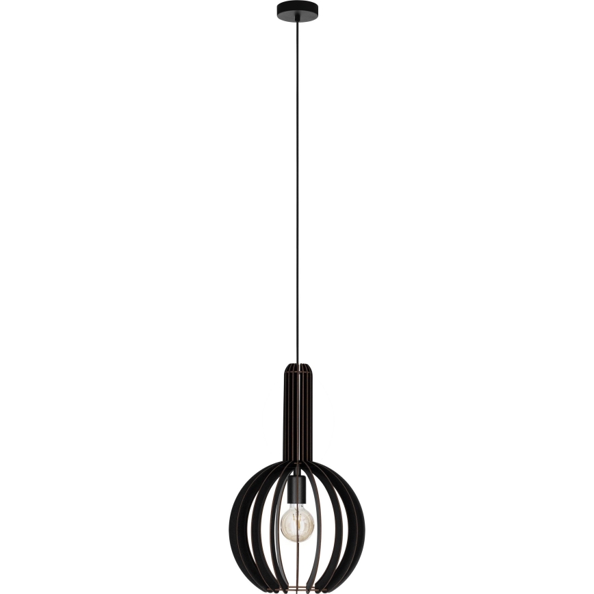 Eglo - Pakabinamas sietynas 1xE27/40W/230V d. 31 cm juodas