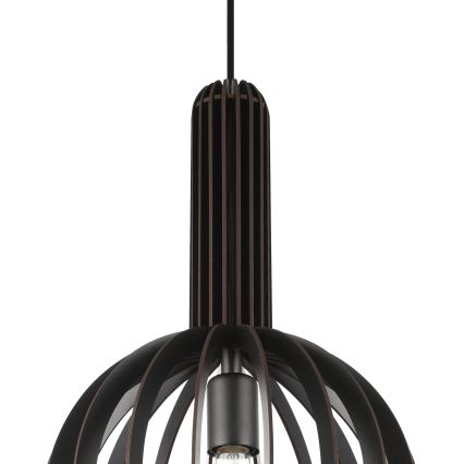 Eglo - Pakabinamas sietynas 1xE27/40W/230V d. 31 cm juodas