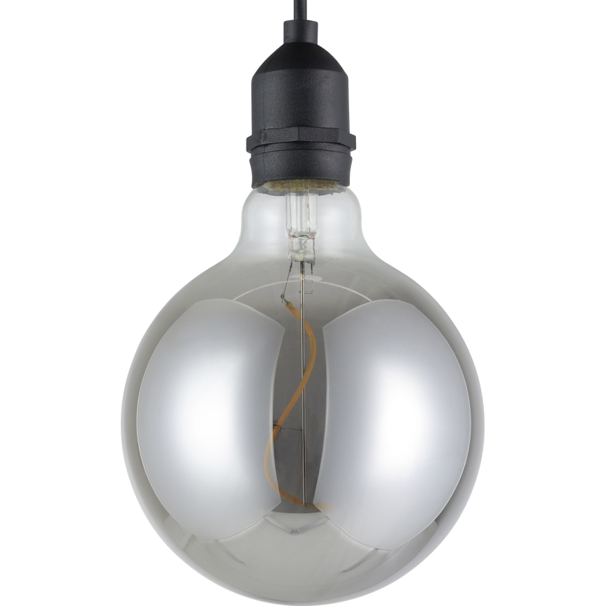 Eglo - Pakabinamas LED lauko šviestuvas LED/0,06W/6V 4xAA IP44 pilka
