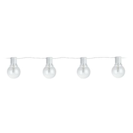 Eglo - LED Lauko dekoratyvinė grandinė 16xLED/0,064W/24V IP44 balta