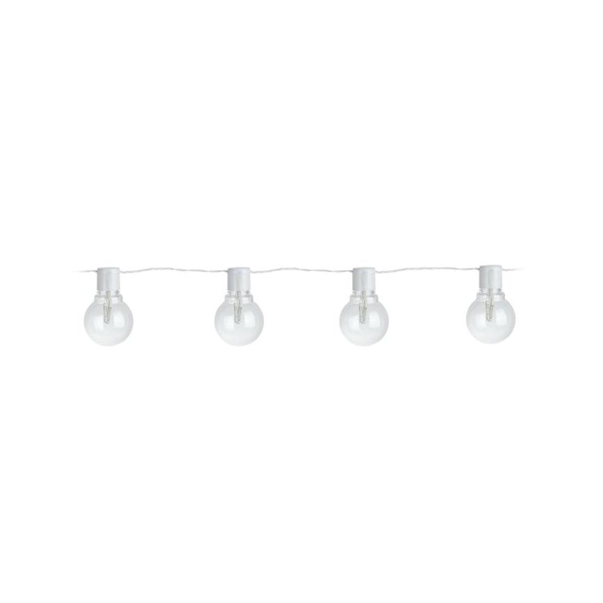 Eglo - LED Lauko dekoratyvinė grandinė 16xLED/0,064W/24V IP44 balta