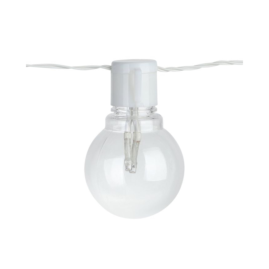 Eglo - LED Lauko dekoratyvinė grandinė 16xLED/0,064W/24V IP44 balta