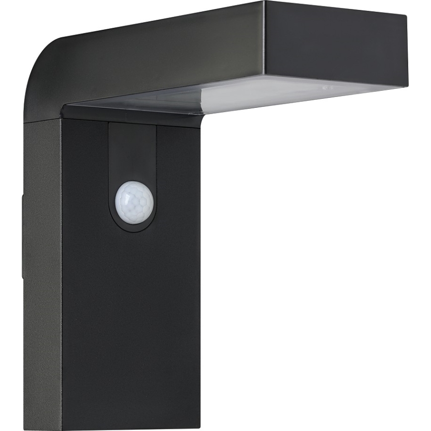 Eglo - LED lauko šviestuvas, įkraunamas saulės energija su jutikliu 18xLED/0,2W/3,7V 2200 mAh IP44