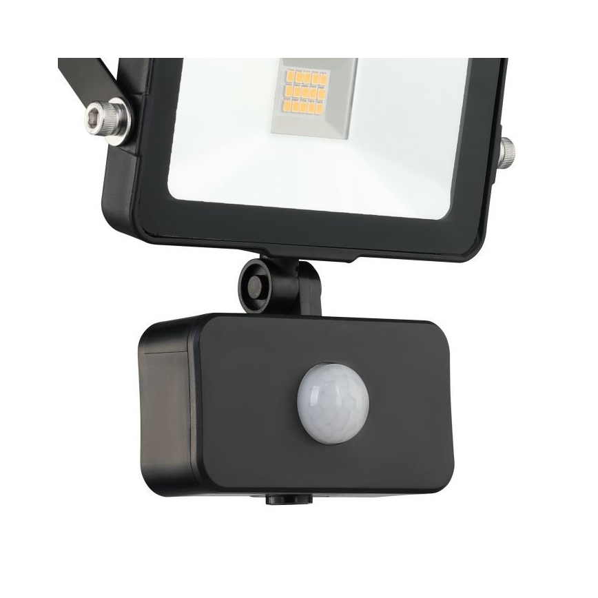 Eglo - LED Saulės energijos prožektorius su jutiklliu 15xLED/0,03W/3,7V 2600 mAh IP44