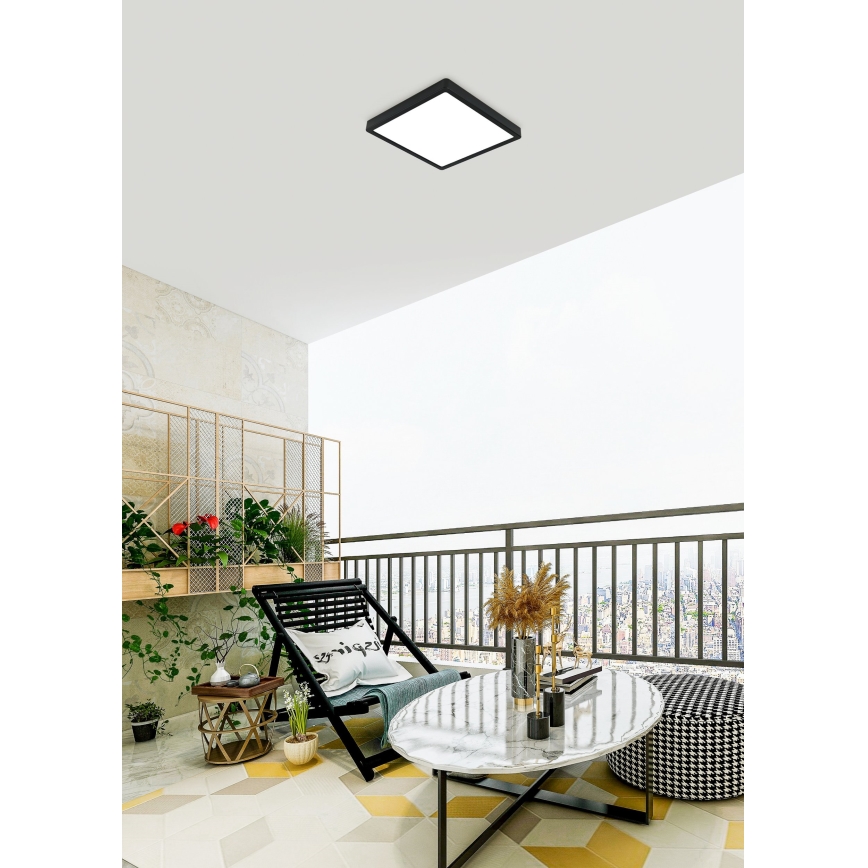 Eglo - LED Lubinis lauko šviestuvas LED/20,5W/230V IP44 juodas