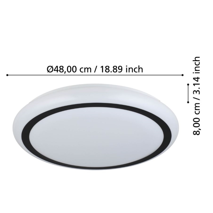 Eglo - LED Lubinis šviestuvas LED/19,5W/230V