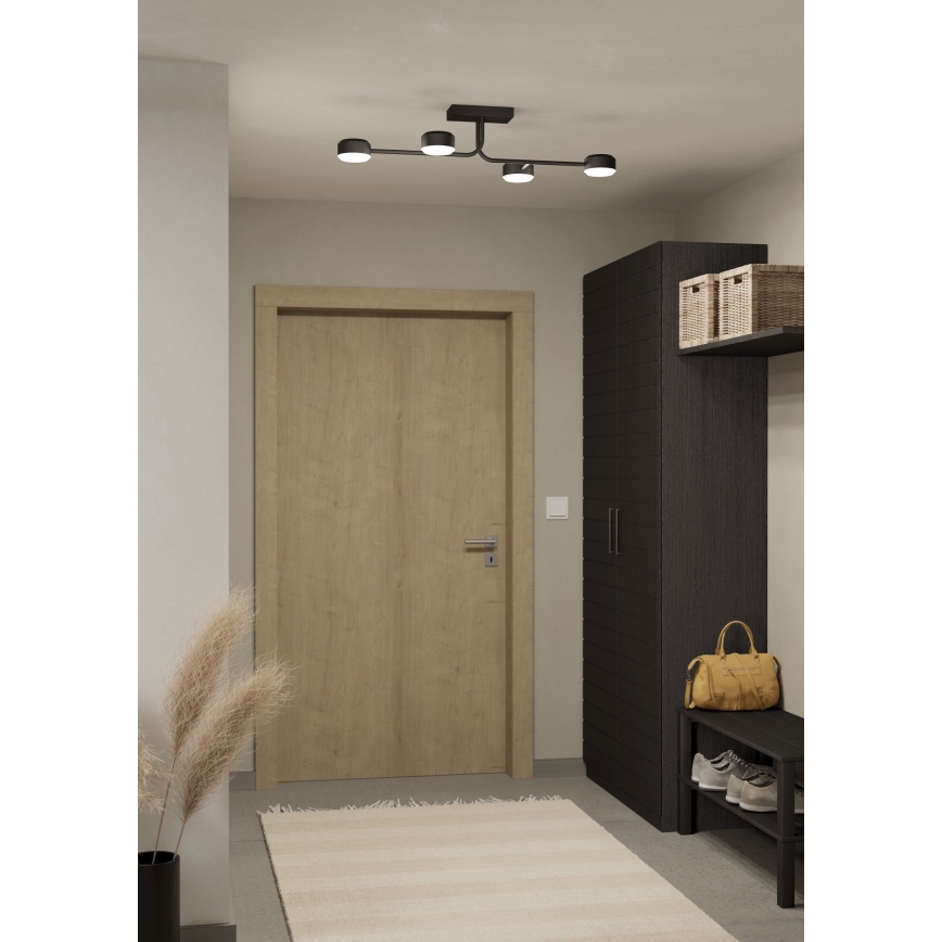 Eglo - LED Reguliuojamas ant pagrindo montuojamas sietynas 4xLED/6,8W/230V