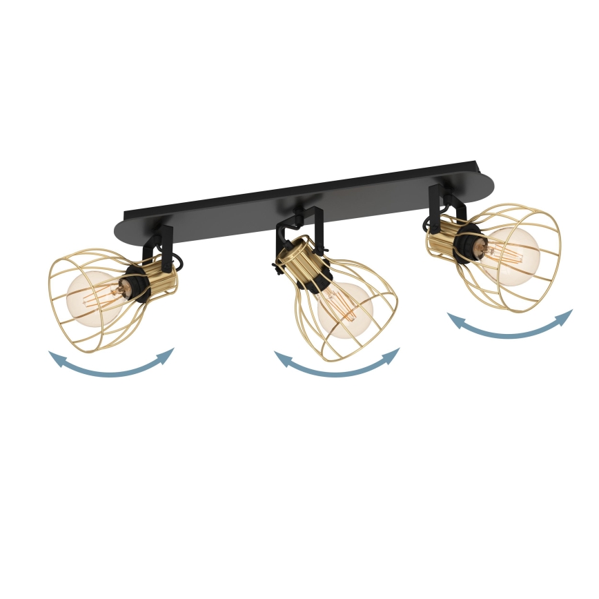 Eglo - Akcentinis šviestuvas 3xE27/40W/230V