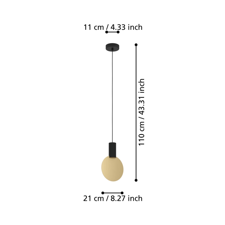 Eglo - LED Pakabinamas sietynas 1xGU10/4,5W/230V 3000K