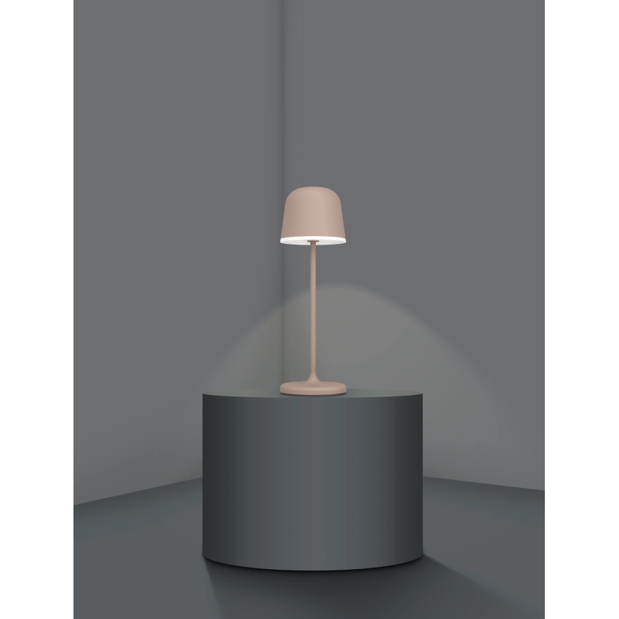 Eglo - LED šviesos reguliavimas lauko rechargeable lempa LED/2,2W/5V 1800mAh ruda IP54
