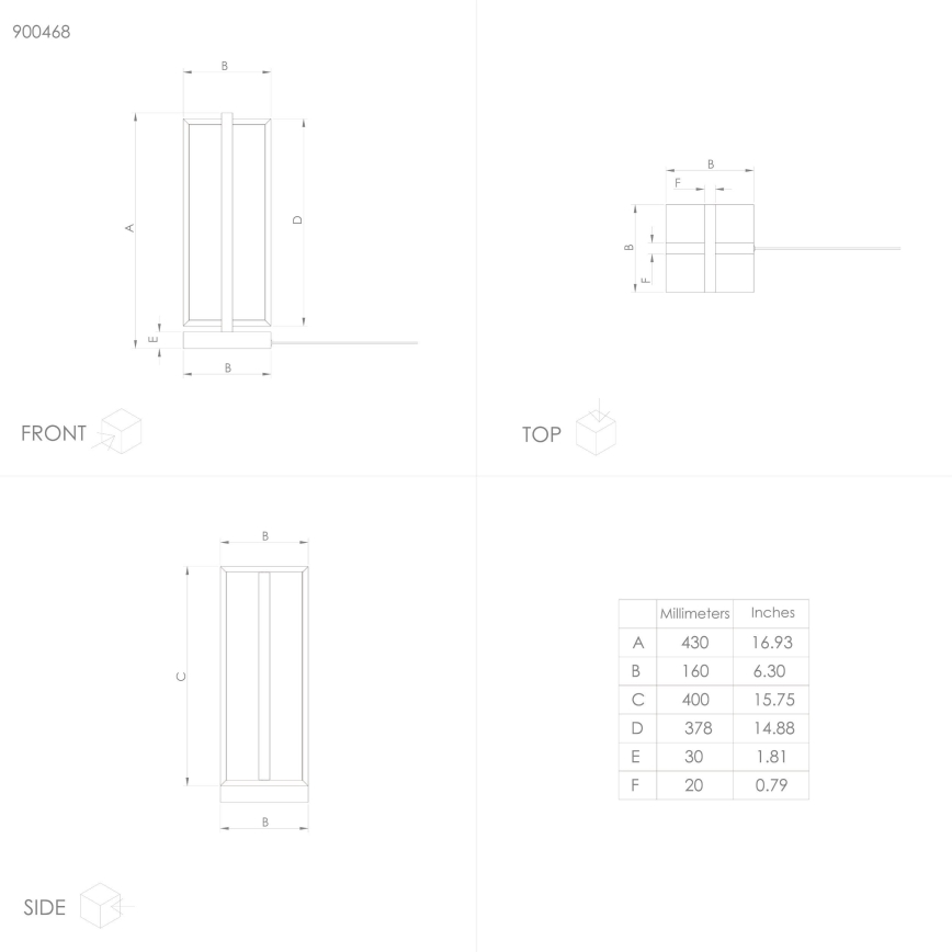 Eglo - LED Reguliuojama stalinė lempa LED/15,5W/230V + valdymo pultas